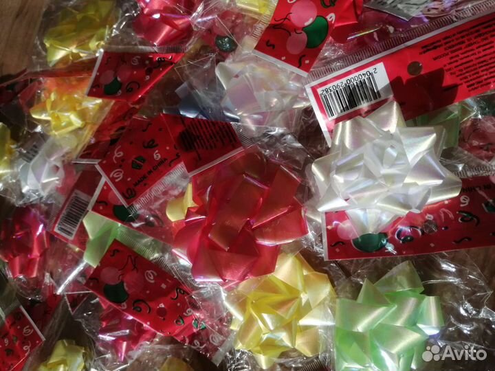 Колпаки праздничные, банты