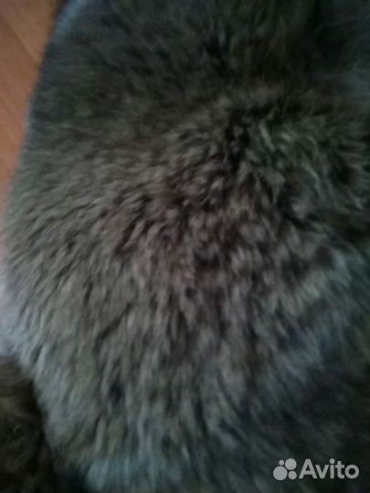 Горжетка из крашенного песца