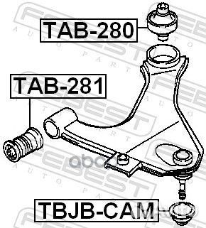 Сайлентблок TAB-280 TAB-280 Febest