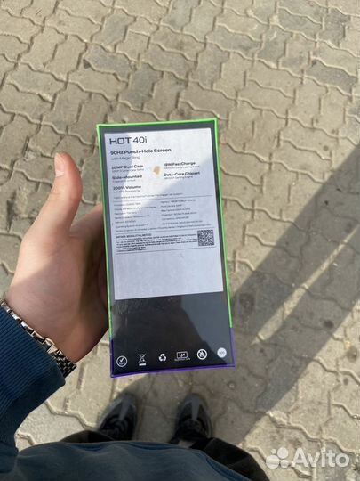 Infinix HOT 40i, 8/128 ГБ