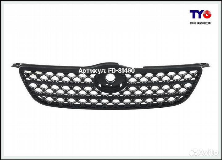 Решётка радиатора (седан) Toyota Corolla DE120