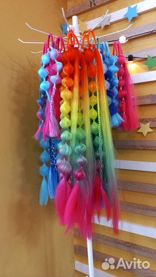 Афрорезинки с канекалоном