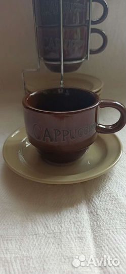 Набор чашек с подставкой