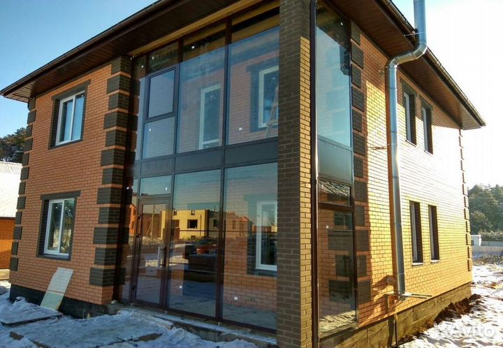 Окна алюминиевые