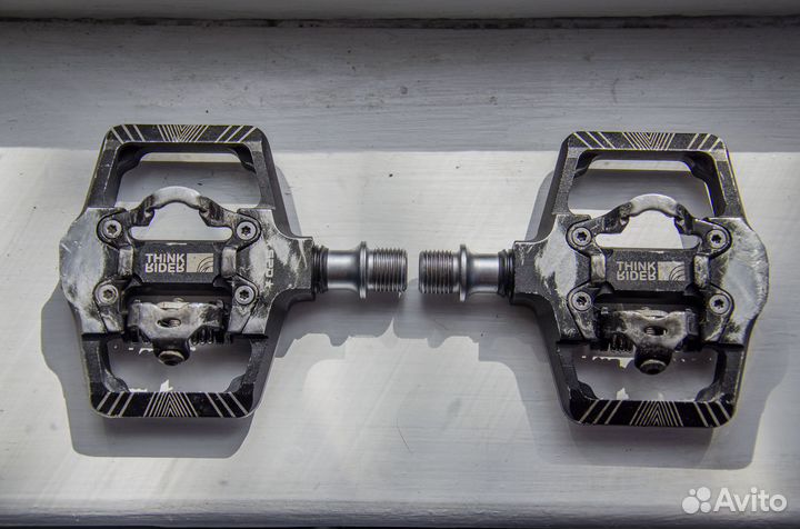 Полу-контактные педали мтб