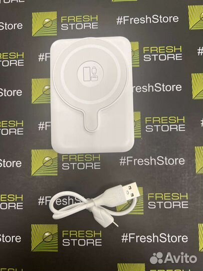 Внешний аккумулятор Hoqo Q11 с беспровод.зарядкой