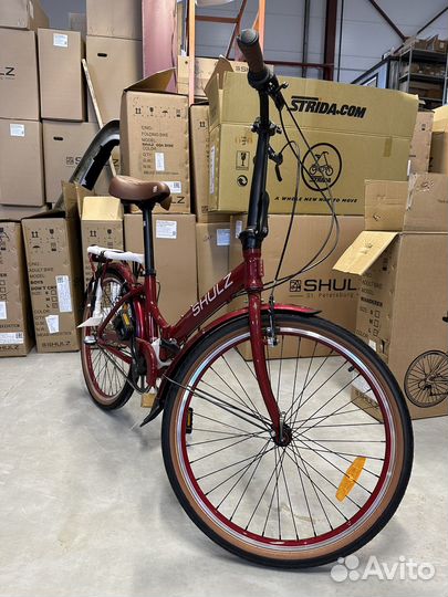 Велосипед shulz krabi v (black-sangria)