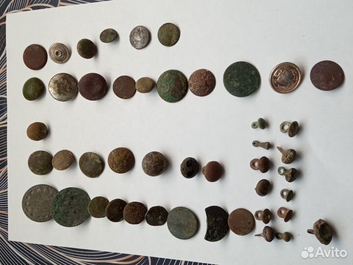 Старинные пуговицы