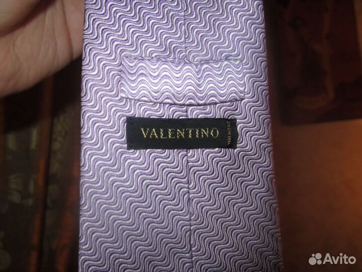 Винтажный Галстук Valentino Оригинал Италия