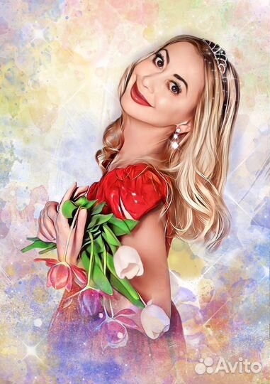 Цифровой портрет по фото