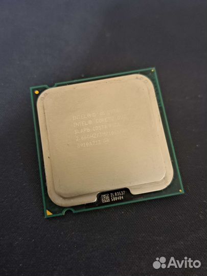Процессор intel core 2 duo e7300