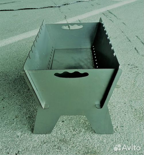 Мангал сборный. Металл 2 мм. Доставка