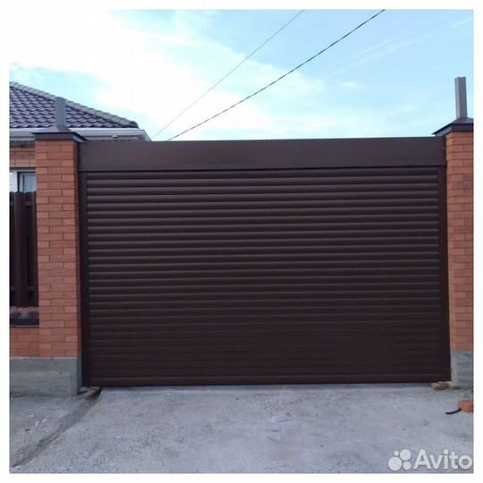 Ворота алютех роллетные