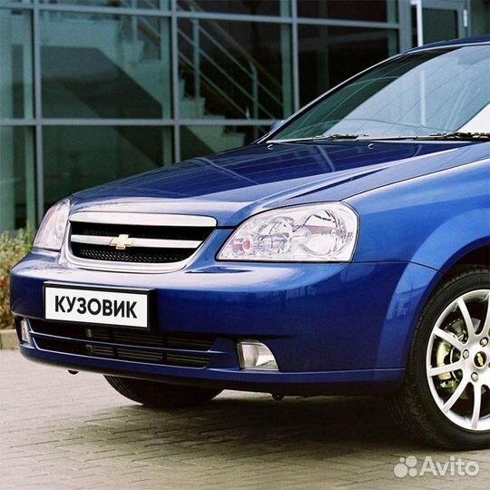 Бампер передний в цвет Chevrolet Lacetti