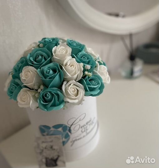 Букет цветов из мыла