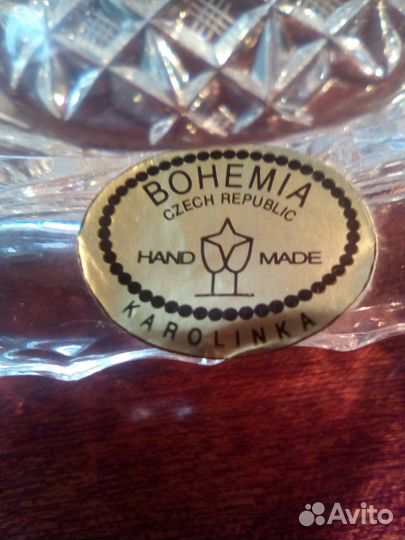 Менажница, 2 графина, 2 конфетницы, штоф