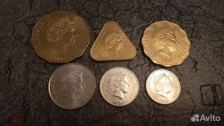 Набор монет Острова Кука