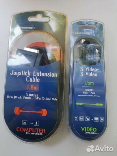 Кабели scart s-VHS переходники