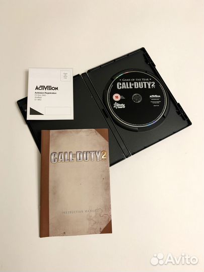 Call of Duty 2 GotY лицензия Англия DVD-box