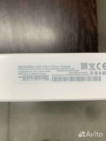 К-кт быстрой зарядки на iPhone lightning USB-C