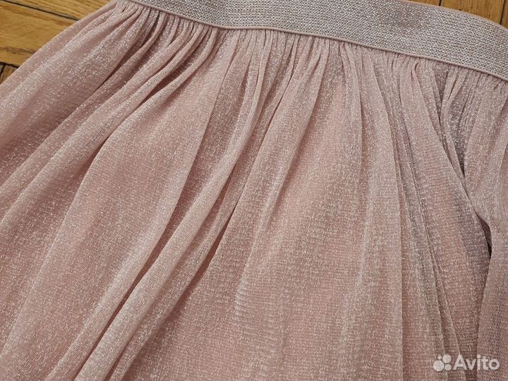 Юбка блестящая для девочки 140