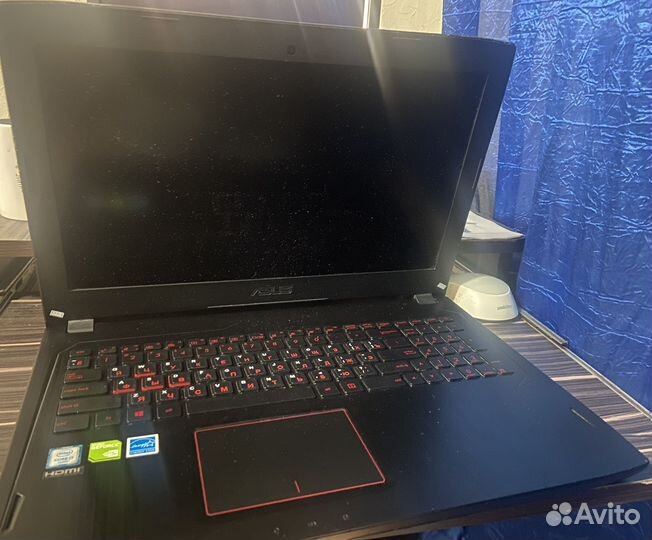 Ноутбук Asus FX60V (i7-6700HQ, gtx1060 3gb)