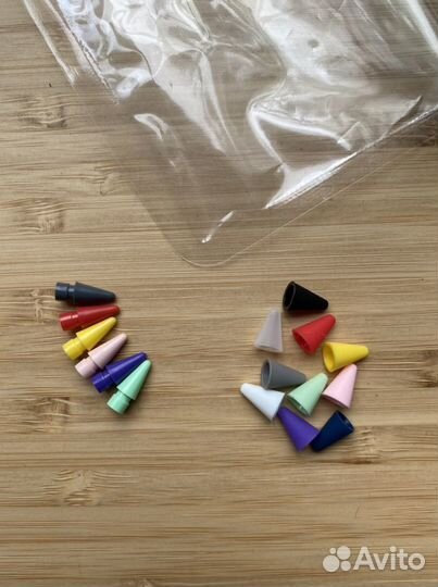 Наконечники и силикон чехлы для Apple Pencil 1/2