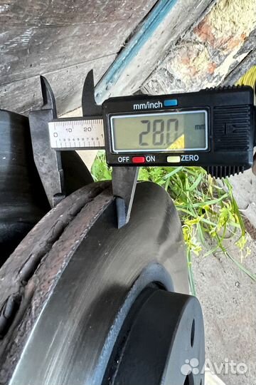 Диски тормозные VW Multivan T5 7h0615301d