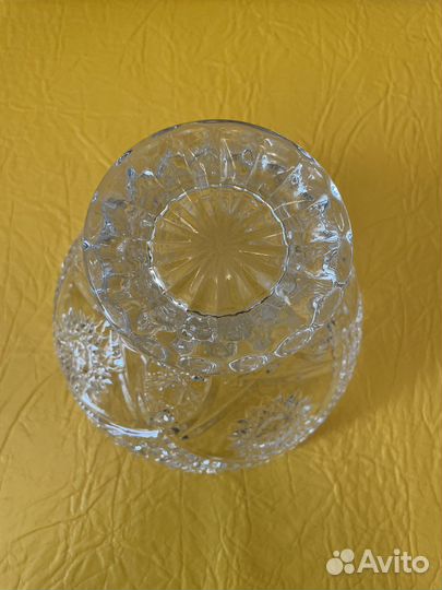 Фруктовница конфетница ваза стекло новая