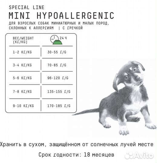 Корм для собак AJO Аджо Dog Mini Hypoallergenic