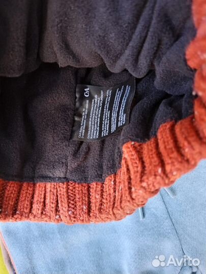 Шапка для мальчика новая на флисе