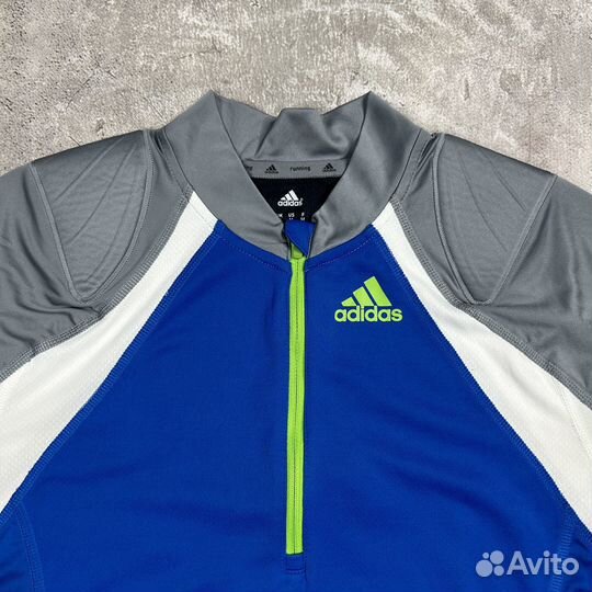 Термофутболка Adidas Running 1/3 Zip (Asics, Hoka)