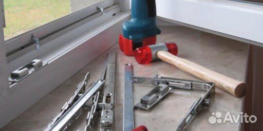 Замена оконной фурнитуры (откидные окна)