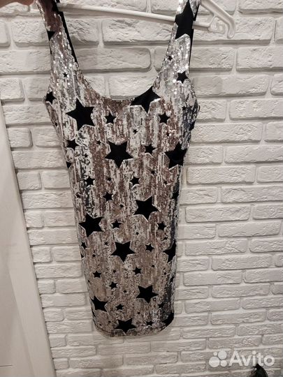 Платье пайетки