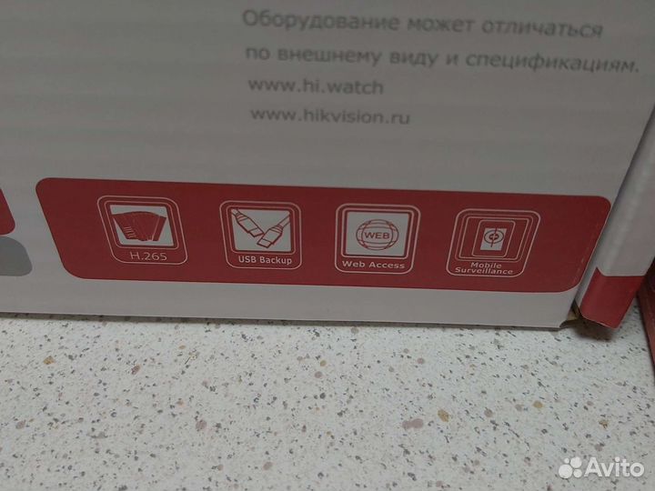 Видеорегистратор HiWatch DS-N208 8-ми канальный IP