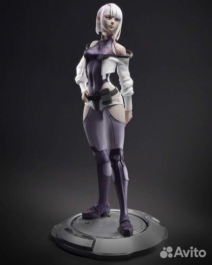 Коллекционная аниме фигурка Люси, Киберпанк