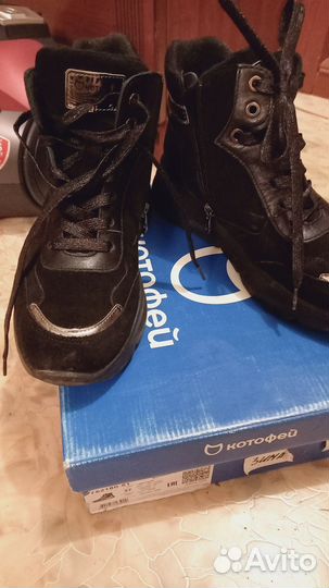 Ботинки женские зимние натуральная кожа 37