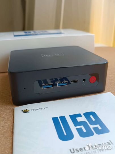 Мини пк Beelink U59 Pro 8/512gb в идеале