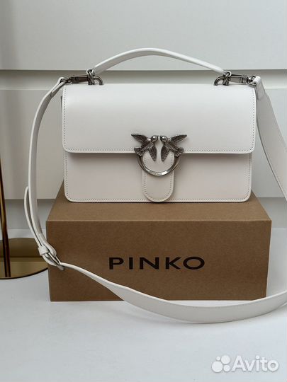 Скмка Pinko Love Bag белая
