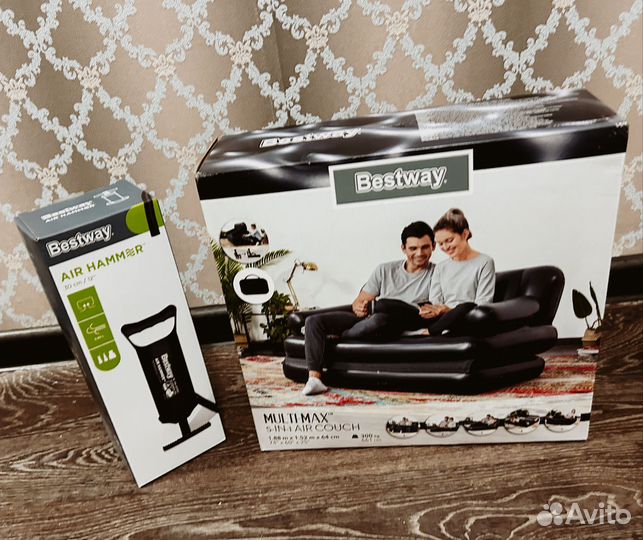 Надувная кровать новая