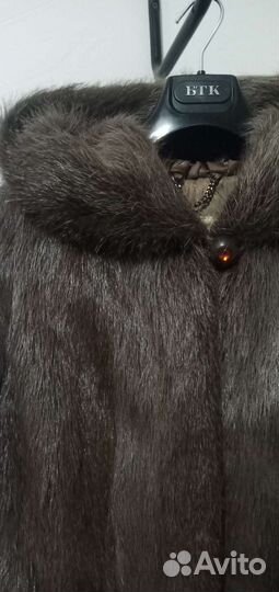 Шуба автоледи бобер