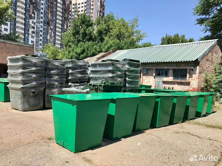 Бaк для муcoрa