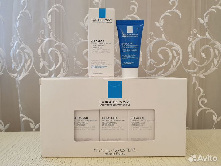 Effaclar Gel Moussant / Эфаклар Гель 15х15мл