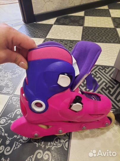 Ролики детские для девочек, размер 30-32