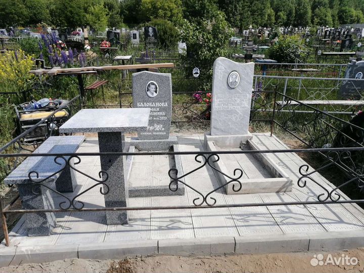 Памятники. Благоустройство могил