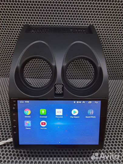 Магнитола Nissan Qashqai j10 Android IPS экран