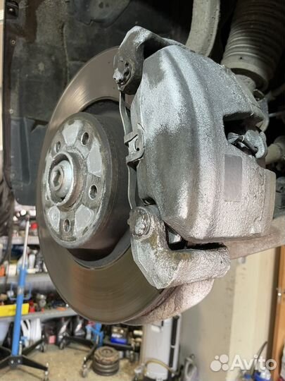 Суппорта Audi диск 345 мм