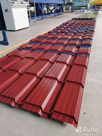 Профнастил на кровлю и стены Н20 Металлочерепица