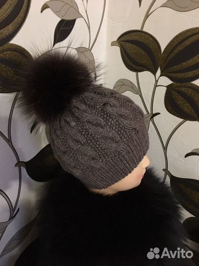 Шапка вязаная