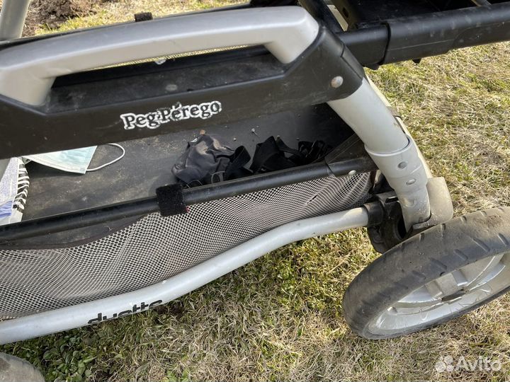 Коляска для двойни и погодог